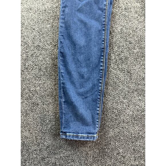 ASOS Mid Rise Skinny Jeans Blue Womens 28W 32L Stretch Denim Classic Fit - Picture 4 of 15